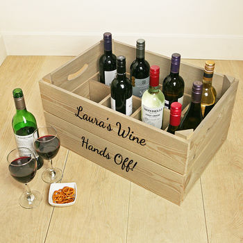 Personalised Beer Or Wine Storage Crate, 3 of 7