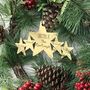 Personalised Christmas Wreath Middle Hanger, thumbnail 1 of 3