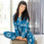 Women's Pyjamas In Organic Cotton, Ipanema Long Set, thumbnail 2 of 9