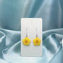 Buttercup Sterling Silver Or Gold Plated Earrings, thumbnail 5 of 8