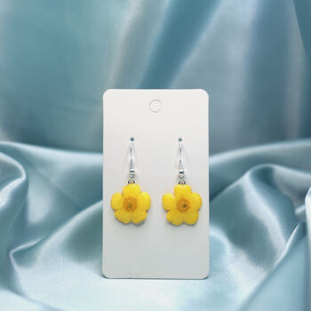 Buttercup Sterling Silver Or Gold Plated Earrings, 5 of 8