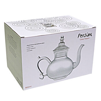 Persian Glass Teapot 800ml, 3 of 4