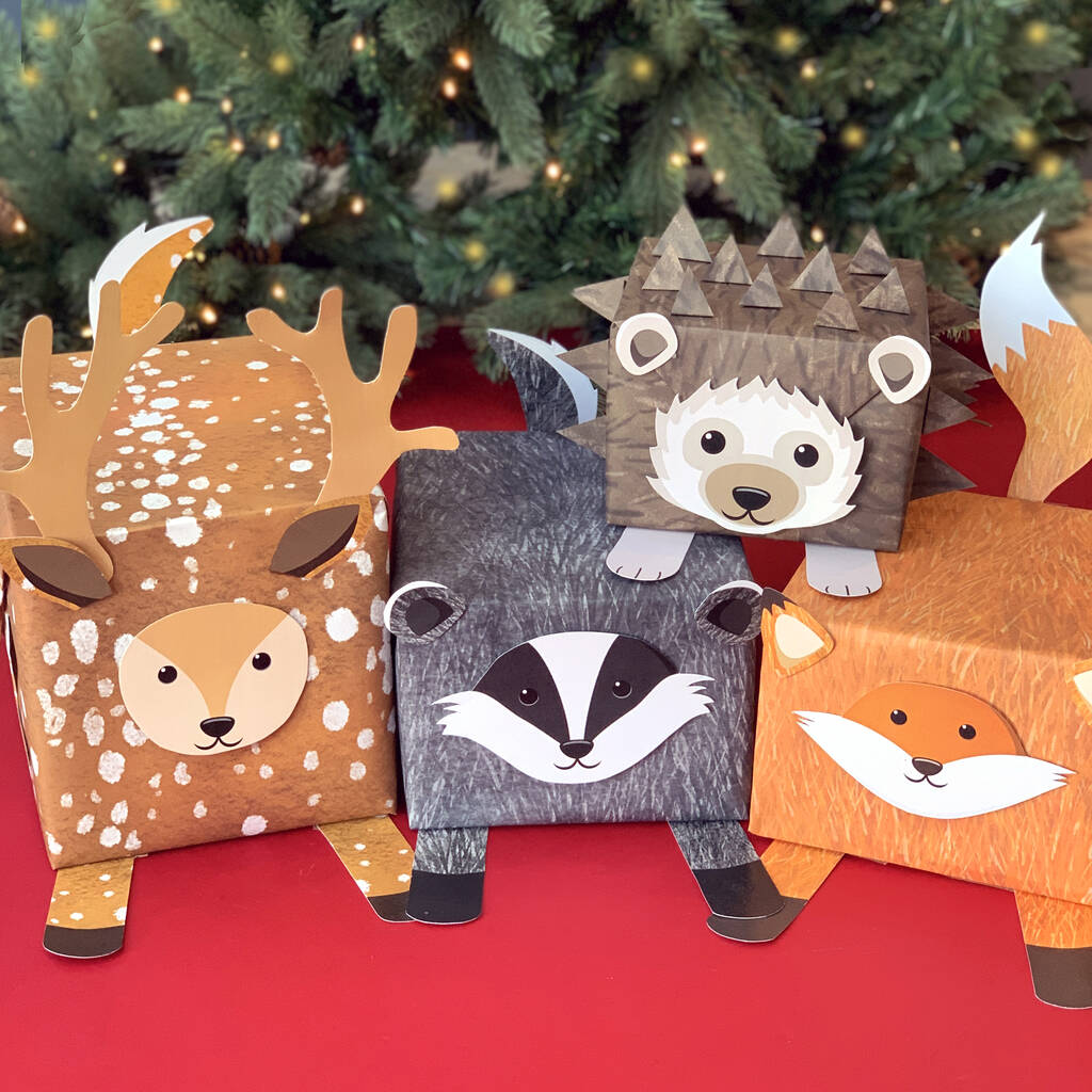 Make Your Own Woodland Animals Wrap Set, 1 of 12