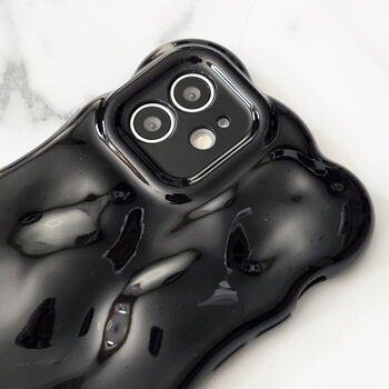 Black Bubble Phone Case, 3 of 5