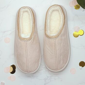 Cool Self Care Gift For Her – Slippers, Silver Earrings, Makeup Bag And Hand Cream, 8 of 10