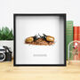 Male Male Competition Rhino Beetles Handcrafted Frame, thumbnail 1 of 3