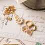 Daisy Huggie Earrings, thumbnail 3 of 9