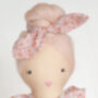 Clementine Handcrafted Heirloom Doll, thumbnail 6 of 9