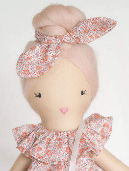 Clementine Handcrafted Heirloom Doll, 6 of 9