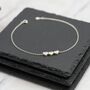 Sterling Silver Heart Bracelet, thumbnail 1 of 6