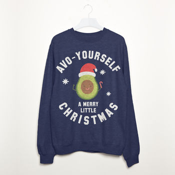 Avo Yourself A Merry Christmas Women's Sweatshirt, 3 of 3
