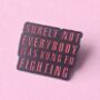 Kung Fu Fighting Enamel Pin Badge, thumbnail 2 of 4