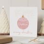 Personalised Best Friend Or Sister Christmas Card, thumbnail 1 of 7