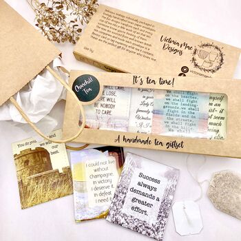 Churchill Tea And Book Gift Set | Winston Churchill Gift, 6 of 12