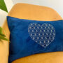 Sashiko Japanese Embroidery Cushion Kit, thumbnail 2 of 4