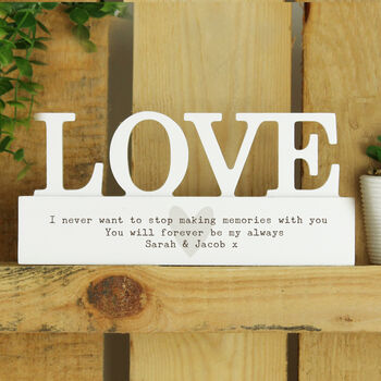 Personalised Heart Ornament For Couples, 2 of 2