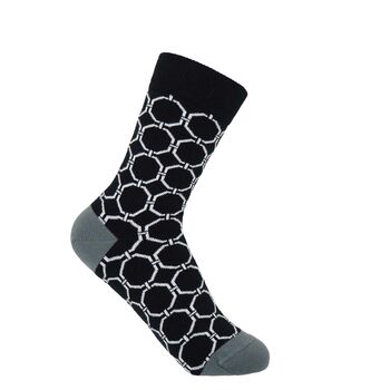 Women's Monochrome Luxury Socks Gift Box, 2 of 4