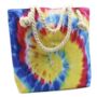 Hippy Large Canvas Rope Tote Bag, thumbnail 3 of 7