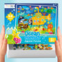 Personalised Ocean Pirate Birthday Jigsaw Puzzle, thumbnail 1 of 10