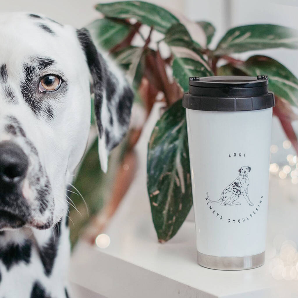 Personalised Dog Lover's Travel Mug, 1 of 9