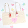 Set Of Two Girls Best Friends Bags With Dolls, thumbnail 1 of 4