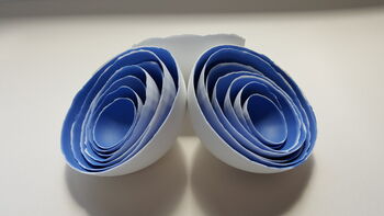 Nesting Bowls In Blue And White, 3 of 5