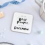 All The Best People Are Born In December Coaster, thumbnail 1 of 2