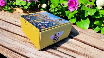 Bumble Bee And Sunflower Socks – Fun Gift Boxed One Size, 7 of 9