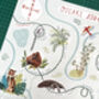 Personalised Rainforest Adventure Map, thumbnail 2 of 10
