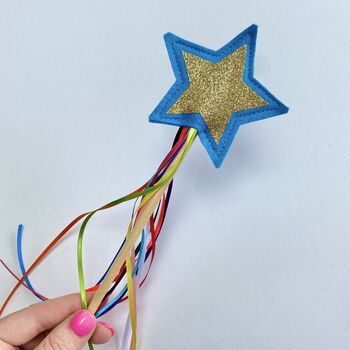 Gold Star Ribbon Wand, 6 of 9