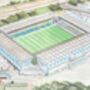 Millwall Fc The Den Stadium Art Print, thumbnail 2 of 3