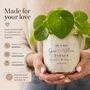 Personalised Wedding Plant Pot For Couple, thumbnail 2 of 8