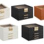 Multi Layer Jewellery Organiser Box Case With Drawers, thumbnail 7 of 8