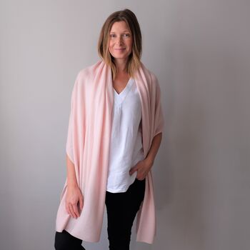 100% Cashmere Wrap Shawl, 8 of 11