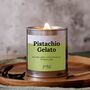 Pistachio Gelato Crackle Wick Candle, thumbnail 1 of 7