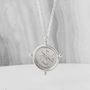 Sterling Silver Guiding Star Amulet Necklace, thumbnail 1 of 6