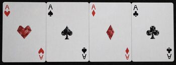 Plain Decks Black Playing Cards, 5 of 9