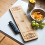 Personalised Football Snack Sharing Platter – Bamboo Board, thumbnail 3 of 6