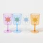 Sunnylife Set Of Four Poolside Wine Glasses, thumbnail 3 of 4