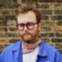 Mens Mixed Ditzy Floral Cotton Neckerchief, thumbnail 5 of 12