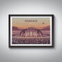 Ushuaia Nightclub Ibiza Travel Poster Art Print, thumbnail 1 of 8