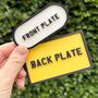 Personalised Number Plate Set For Cozy Coupe Cars, thumbnail 1 of 4