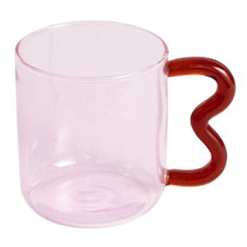 Coloured Glass Wiggle Mug, 7 of 8