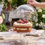 Personalised Glass Cake Cloche With Stand, thumbnail 1 of 10