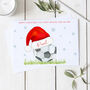 Personalised Son In Law Football Christmas Card, thumbnail 1 of 2