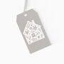 New Home House Design Wrapping Paper – Perfect For Housewarming Gifts, thumbnail 8 of 11