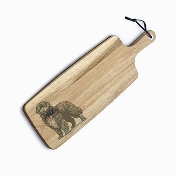Personalised Newfoundland Engraved Acacia Serving Board, 10 of 10