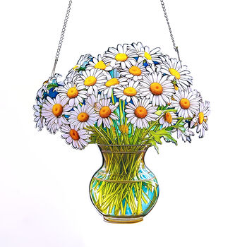 Daisy Birth Flower Suncatchers April, 4 of 4