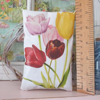 Tulip Print Lavender Sachet Decoration Gift For Mother's Day, 3 of 6