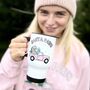 Personalised Santa Paws Travel Mug, thumbnail 3 of 12